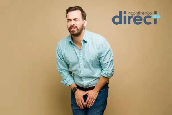 Image of a middle aged man suffering with urge incontinence Wigan